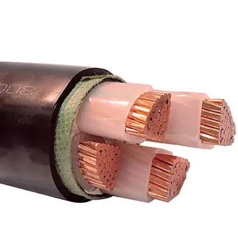 كابل نحاس 70 ملم² 4×، معزول XLPE، مغلف PVC، 600/1000 فولت