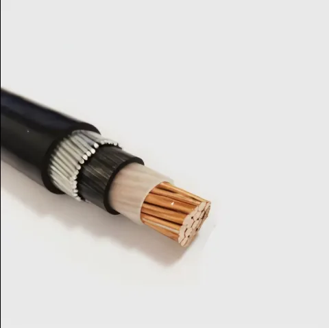 كابل نحاس 185 ملم² ك.ف أحادي النواة مجدول 0.6/1، معزول PVC