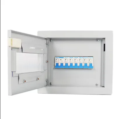8-way metal electrical distribution board