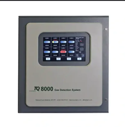 Gas detection control panel