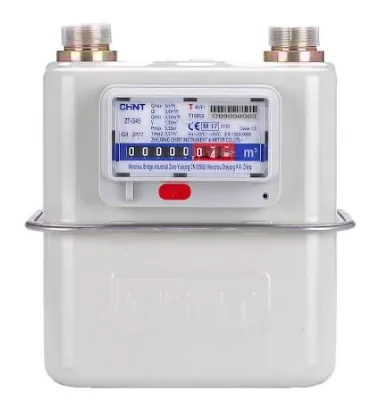 Domestic gas meter