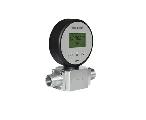 Digital gas flow meter