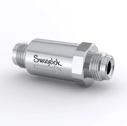 Inline gas filter