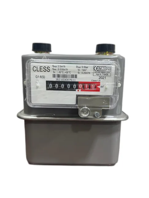 Industrial gas meter